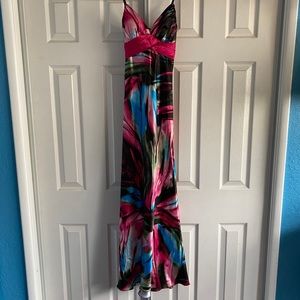 Windsor Multi Color Formal Prom Gown